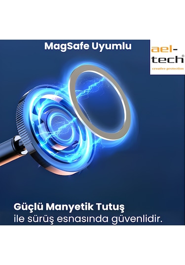 Togg T10x/t10f Uyumlu Özel Tasarım Manyetik Telefon Tutucu 2025-2026