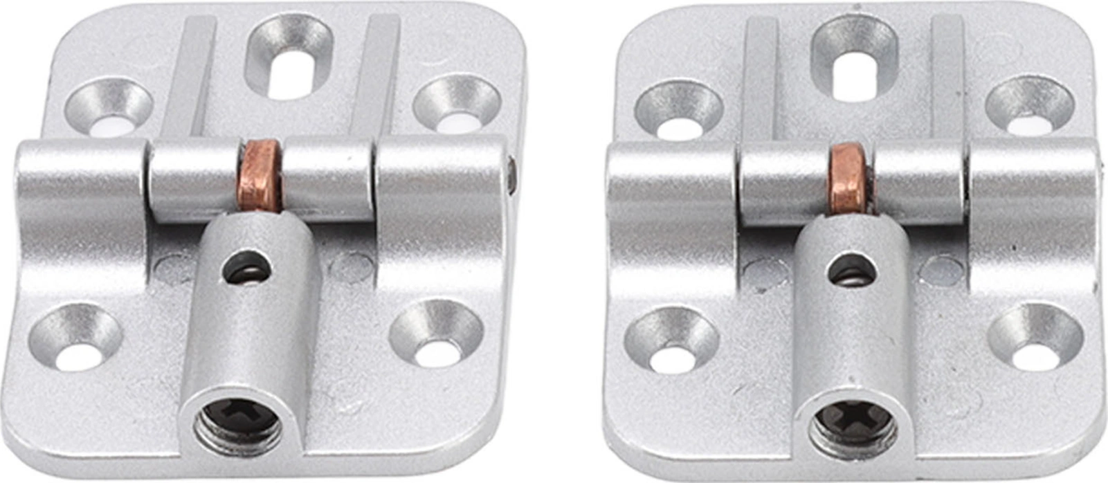 Geeroyoo 2 Adet Çinko Alyüminyum Kapı Menteşesi - 90/180 Derece Konumlandırma, Sessiz Ve Süratli Çalışma, Dolap Ve Gardrop Kapıları İçin Uygun Diğer