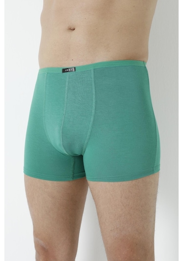 Arma Yıldız Erkek Bambu Boxer Yeşil İnce Bel Lastikli 5'li Paket-yeşil Yeşil