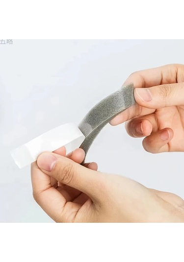 Honeybeeshop Gri 2 Rulo Kendinden Yapışkanlı Kapı Contası Köpük Şerit Gürültü Azaltma Rüzgar Geçirmez Yangına Dayanıklı