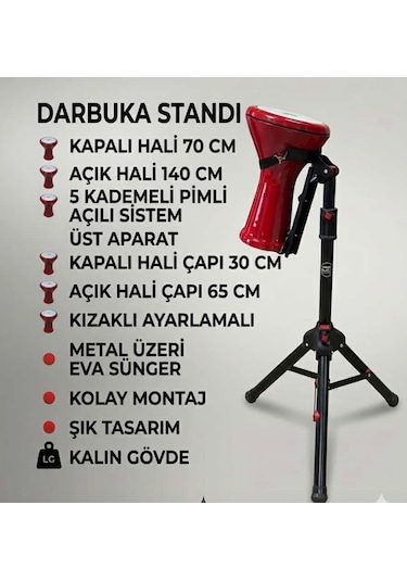 Profesyonel Darbuka Standı
