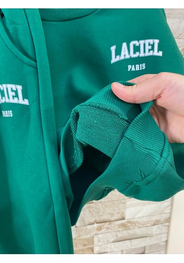 Lacıel Parıs Wınter Club Çocuk Eşofman Takım Yeşil
