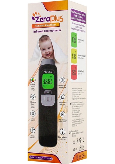 Zero Plus YS-TWA-1 FT-100B Dijital Temasız Ateş Ölçer