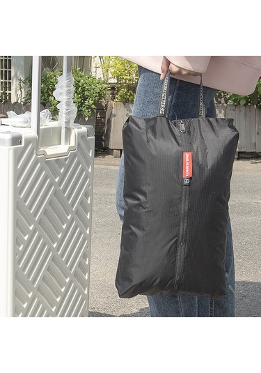 Luckstone-açık Su Geçirmez Seyahat Ayakkabı Çantası Naylon Ayakkabı Y29119r Kızıl Kırmızı