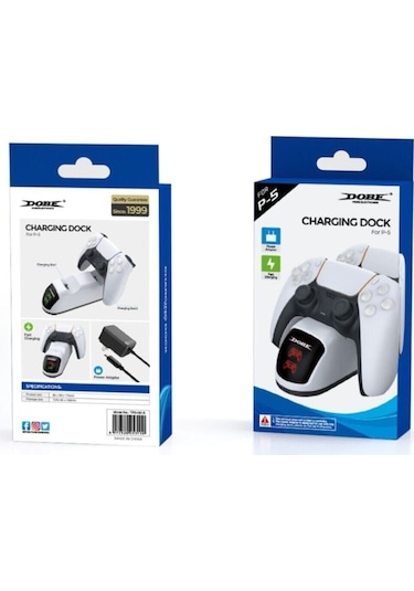 Ps5 Göstergeli Şarj Istasyonu Ps5 Charging Dock
