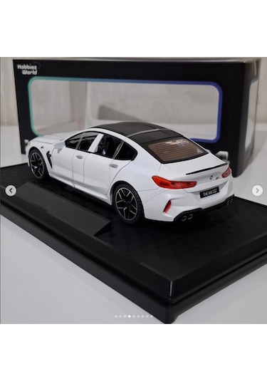 Hobbiez World 1:24 BMW Yeni Kasa Diecast Model Araba