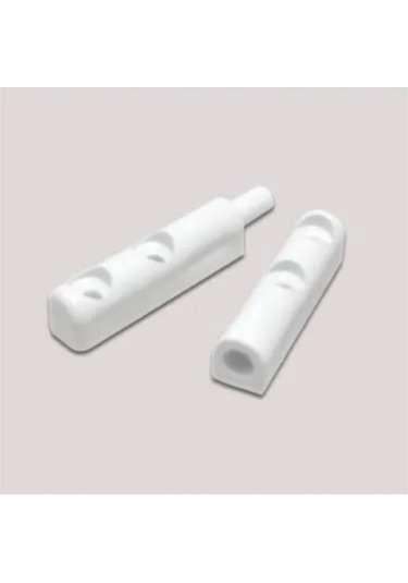 Plastik Beyaz Sineklik Menteşesi 17x25 Mm 10 Adet Sağ Kapı Menteşesi Plastik