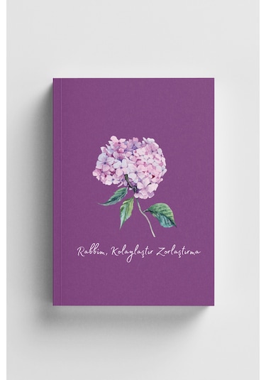 Rabbim Kolaylaştır Zorlaştırma İslami Defter Ayet-hadisli Çok Renkli