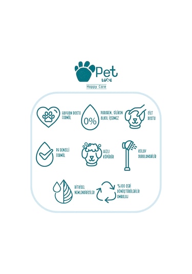 Pet Love Şampuan Çilek Doğal Argan Yağlı 250 ML