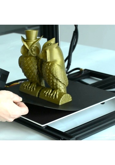 Neevoyu 3d Yazıcı Isı Tabla Manyetik Sticker 220x220mm Siyah - Modeli Kolay Alır, Kenar z, 220mm Platformlar İçin Uygun