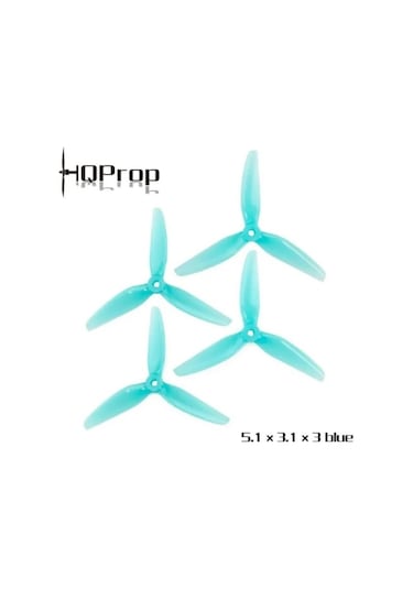 Hqprop 5.1x3.1x3 5.1'' 2cw+2ccw Pervane