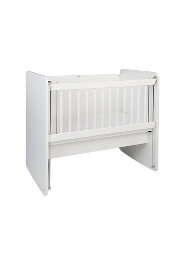 Babywhen Bw-1070 Sallanabilir Sabitlenebilir Anne Yanı Mobilya Beyaz