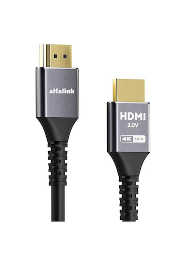 Alfalink Ak-hd4k15 19+1 Hdmı To Hdmı 15m Metal V2.0 4k 4096 2160 Kablo