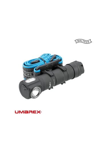 Umarex Walther Hlc2r 11.6 Cm 1000 Lümen El Feneri Gri