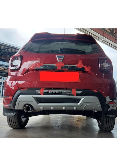 Türkmen Dacia Duster 2018-2023 Ön Arka Tampon Ek Koruma Difüzör