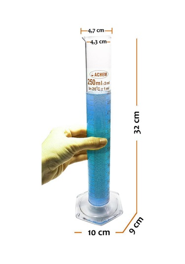 Alla Dual 0-100 Alkol-Metre Ve Cam Mezür 250ML Set