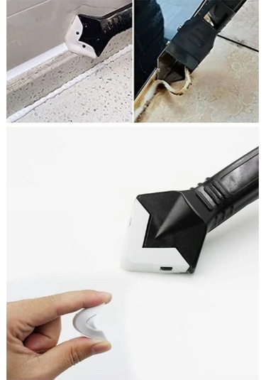 Derz Kazıyıcı Ve Silikon Çekme Aparatı 5 Başlıklı Siyah Tr
