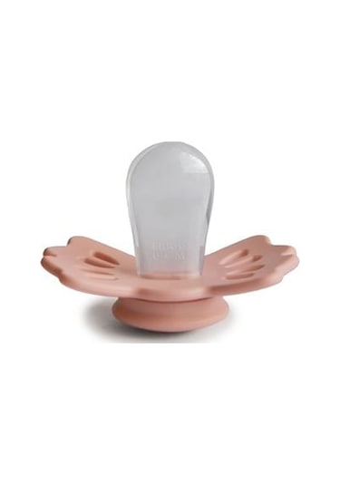 Frıgg Lucky Silikon Emzik - Pretty İn Peach 0-6 Ay Gold - Pembe