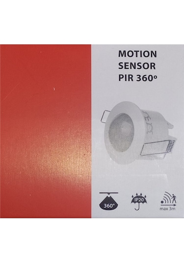 Legrand 048737 Led Uyumlu Sıva Altı Hareket Sensörü