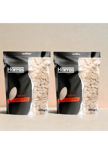 Kavrulmuş Tuzlu Kabak Çekirdeği 200 Gr X 2 Adet