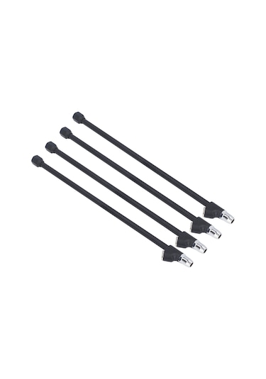 Geeksen 4 Adet 14" Uzunluğunda İki Başlı Pnömatik Takoz - 1/4" Fnpt Dişli - Araç Lastik Hava Doldurma Aleti - Ticari Araçlar, Kamyonlar İçin Uygun