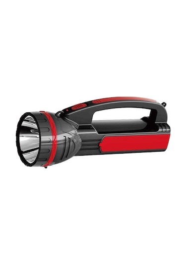 PANTHER PT-7758 USB ŞARJLI SPOT FENER Kırmızı - Siyah