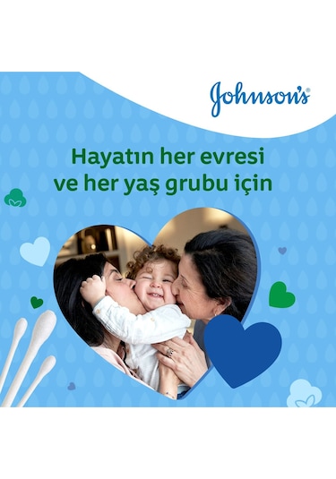 Johnson's Kulak Temizleme Pamuğu 200'lü