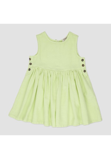 Kız Çocuk Eteği Volanlı Elbise 2411gb26040-4521 001