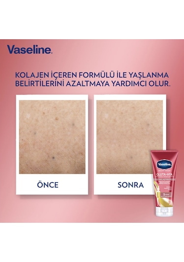 Vaseline Gluta-hya Serum Etkili Vücut Losyonu Sıkılaştırıcı 200 Ml