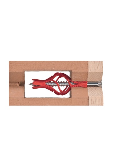 Hilti Üniversal Plastik Kırmızı Dübel 10X50 - 200 Adet