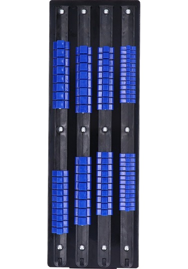 Symbee 80'li Soket Organizatörü: Demir+abs Malzeme, Yaylı Top Rulmanlı, Derin/sığ Metrik/sae Soketleri, Araç Kaybını Önler, Çekmece/üstü Depolama