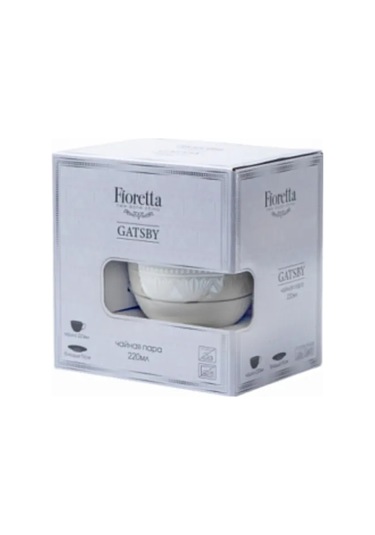 Fıoretta Gatsby 220ml Çay Takımı 272499246 Beyaz