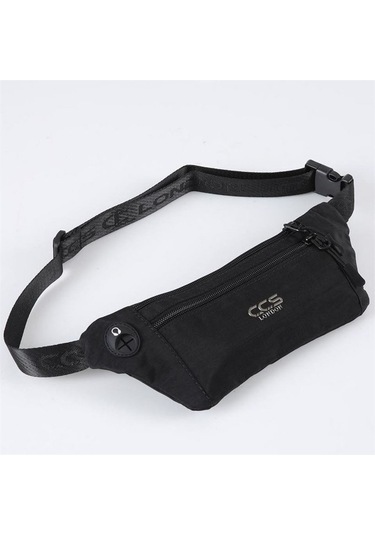 Anka Ççs 31414 Slim Sport Bel Çantası Siyah Tek Renk