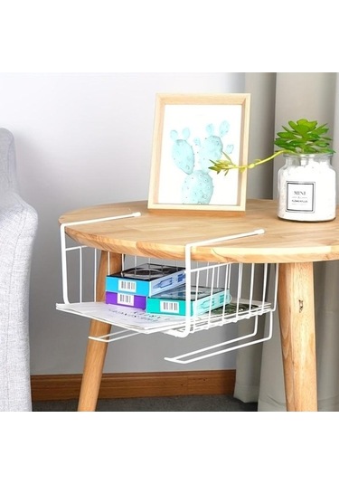 Novahub 1 Adet Beyaz Mutfak Rafı, Dolap Katmanlı Depolama, Çok Katmanlı, Baharat Kavanozu Ve Mutfak Düzenleyici 56997129 Beyaz