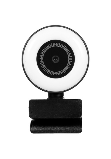 Gajeena 1080p Otomatik Odaklı Webcam, Yüzey Gençleştirici Işık Halka Ve Mikrofon Dahil, Canlı Yayın Ve Toplantılar İçin