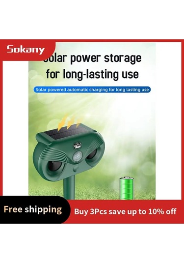 Yeni Açık Güneş Flaş Lazer Fare Kovucu Yılan Kovucu Hayvan