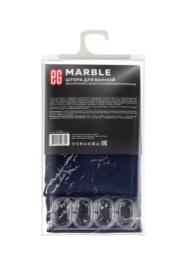 Evrogarant Su İtici Banyo Ve Duş Perdesi 180 X 200 Cm 203238524 Mavi