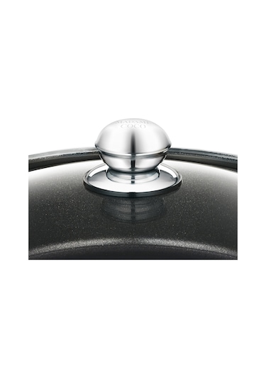 Madame Coco Titanium Professional Tencere Seti 7 Parça 1ktncr014118-22-26-26cm-yeşil