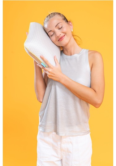 Softlife Camp Ortopedik Visco Seyahat Ve Kamp Yastığı 37x26x10 CM