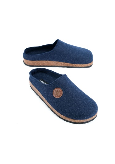Gezer Kışlık Mantar Taban Ev Bahçe Rahat Taban Erkek Terlik Gt2kmm.16130.01.013.g19 Lacivert