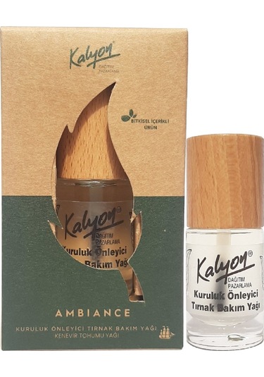 Kalyon Bitkisel Kuruluk Önleyici Tırnak Bakım Yağı Kenevir Tohumu Yağı 11 ML