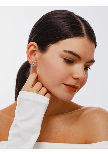 Oolı 925 Ayar Gümüş Küpe Çiviler 337824484 Diğer