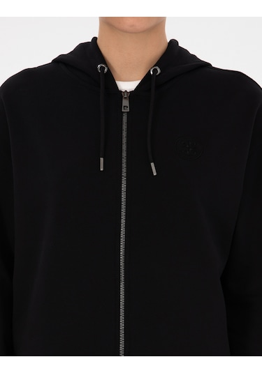 Pierre Cardin Kadın Siyah Hırka Örme 50314965-vr046 Siyah