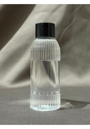 10 Adet 100 Ml Ayd91 Dezenfektan Kolonya Parfüm Hediyelik Nikah Nişan Düğün İçin Boş Plastik Şişe Siyah Kapak