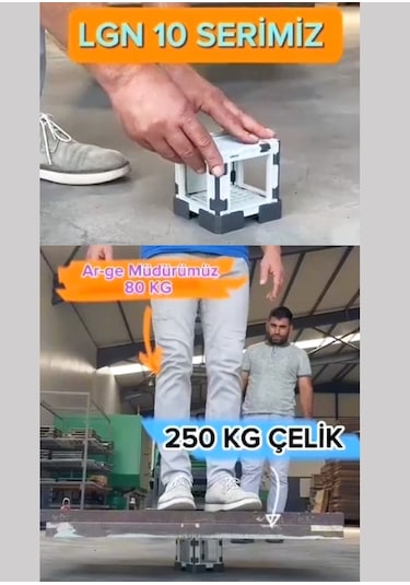 Leganest Alt Üst Kapalı Ultra Sağlam Çit Kafes 60 x 120 x 60 CM
