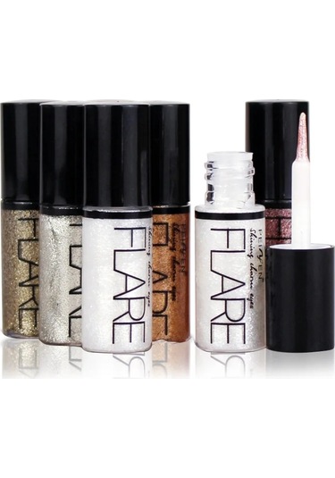 Profesyonel Yeni Parlak Göz Gömlekleri Kozmetik Kadınlar İçin Pigment Gümüş Gül 02 002