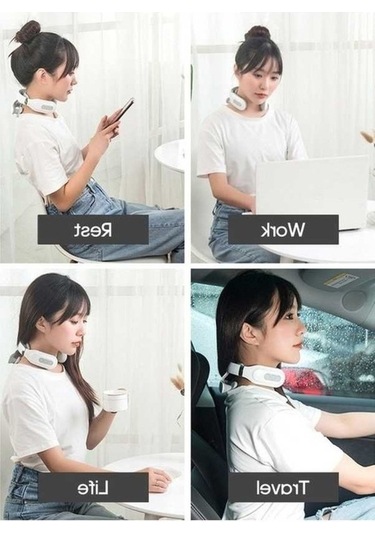 Tysm 4 Kafalı Servikal Masaj Aleti, Usb Şarjlı Beyaz, Novahub Mağazası Beyaz Beyaz