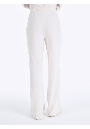 Colins Regular Fit Orta Bel Ekru Kadın Eşofman Altı Cl1065950 Ekru