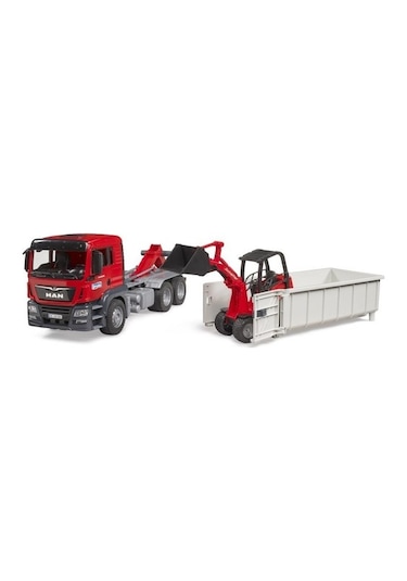 Bruder Man Tgs Damperli Kamyon & Schaffer Yükleyici BR03767
