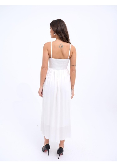 Supplierby 7322 Elbise-ekru Ekru